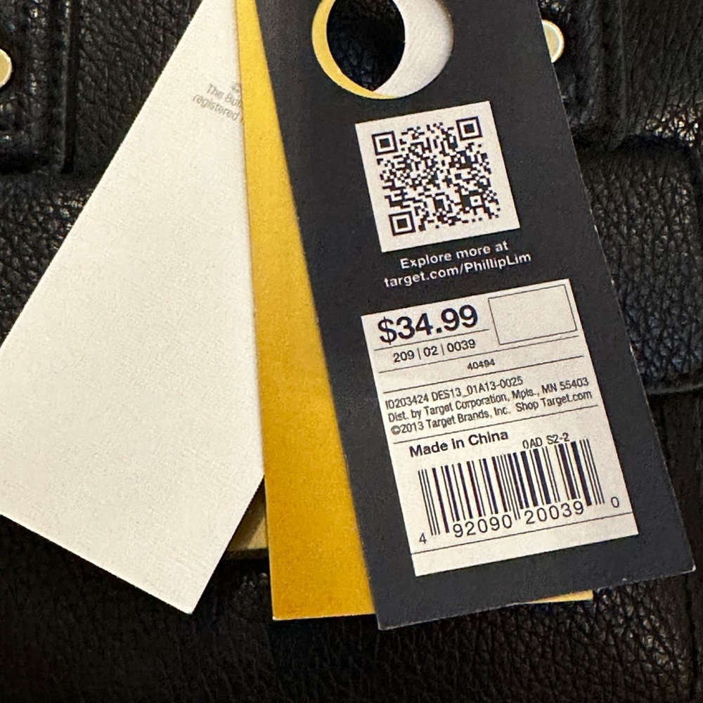 Target collaboration with 3.1 Phillip Lim tote bag in black. - Picture 3 of 8